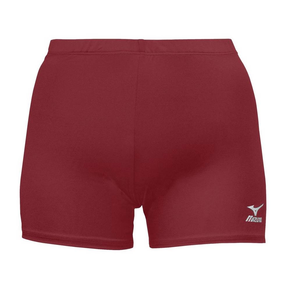 Damske Šortky Mizuno Vortex Volejbalove Bordove Vypredaj JYHW65948